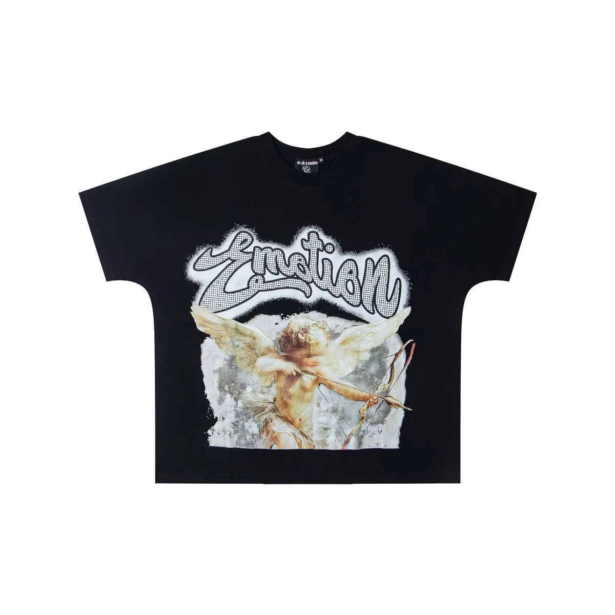 Mixed Emotion Angel Arrow Graphic T-Shirt