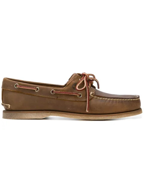 Timberland lace boat shoes
