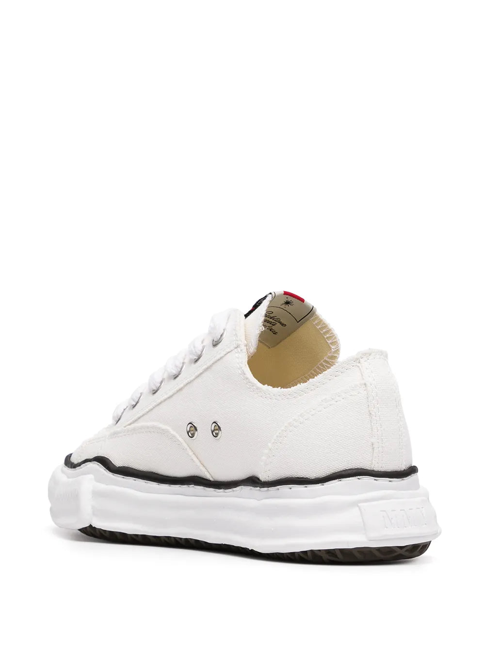Maison MIHARA YASUHIRO tenis Peterson - blanco