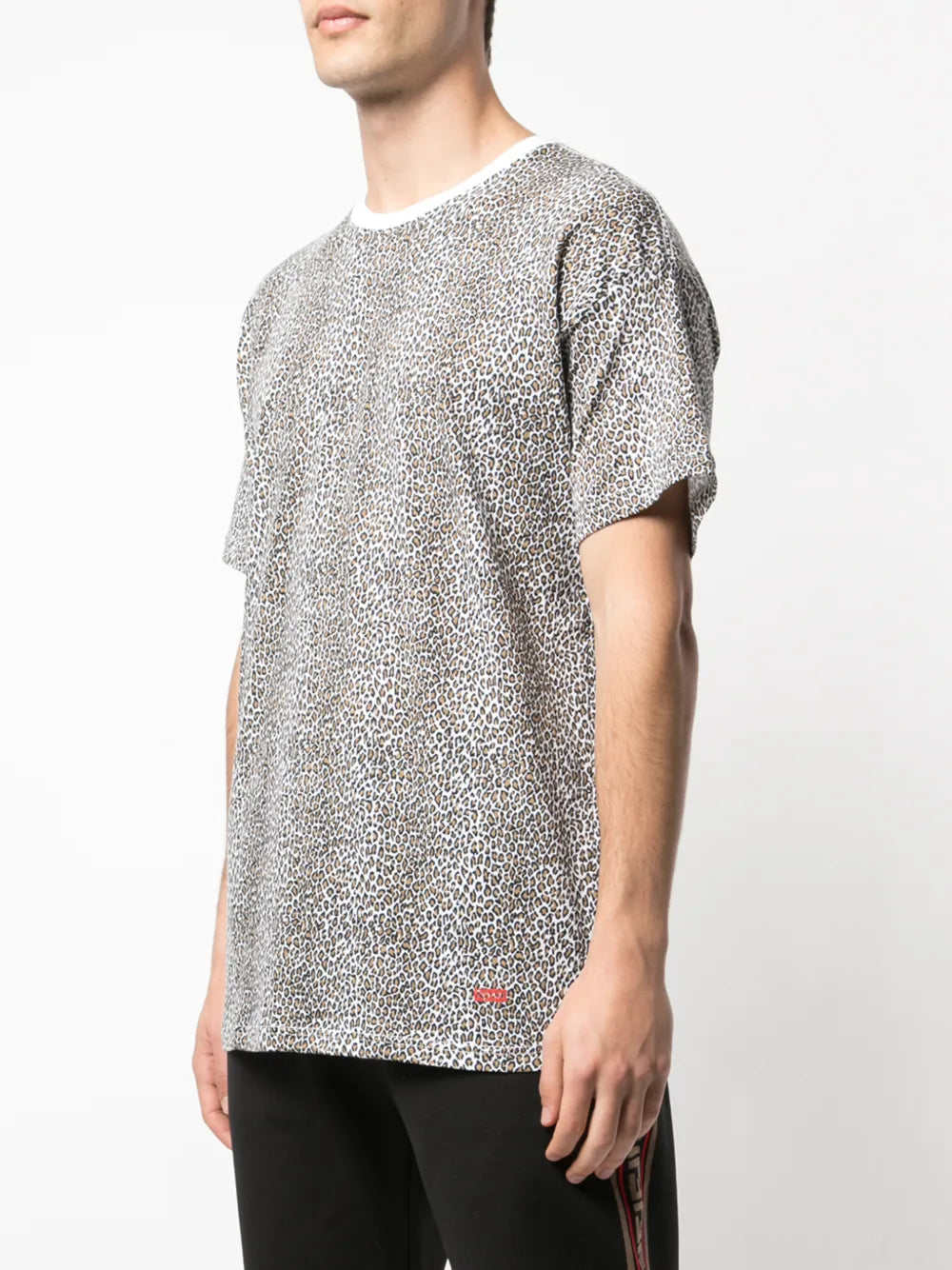 Supreme playera con motivo de leopardo - Marrón - imagen 3
