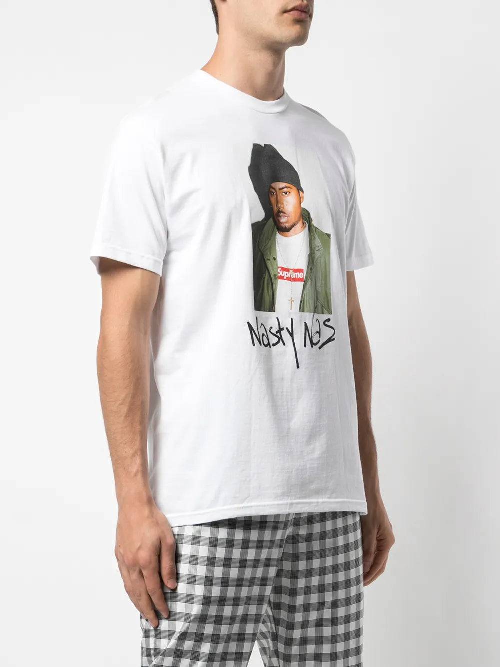 Supreme playera Nasty Nas - Blanco - imagen 3