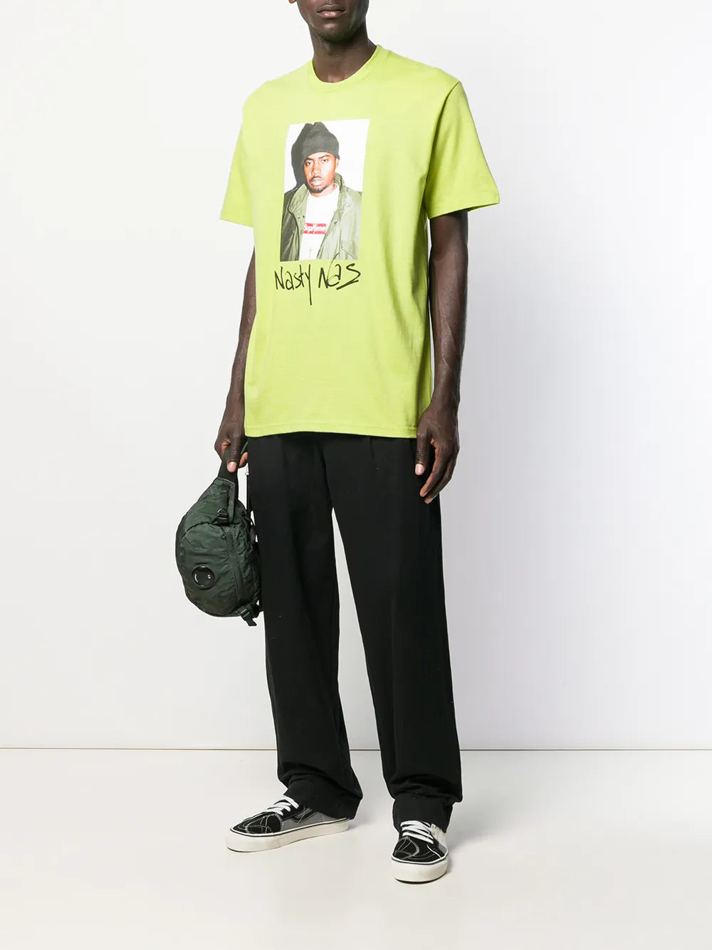 Supreme nasty nas T-shirt - Verde - imagen 2