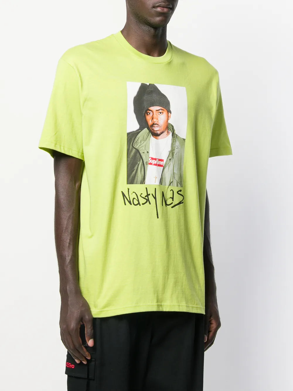 Supreme nasty nas T-shirt - Verde - imagen 3