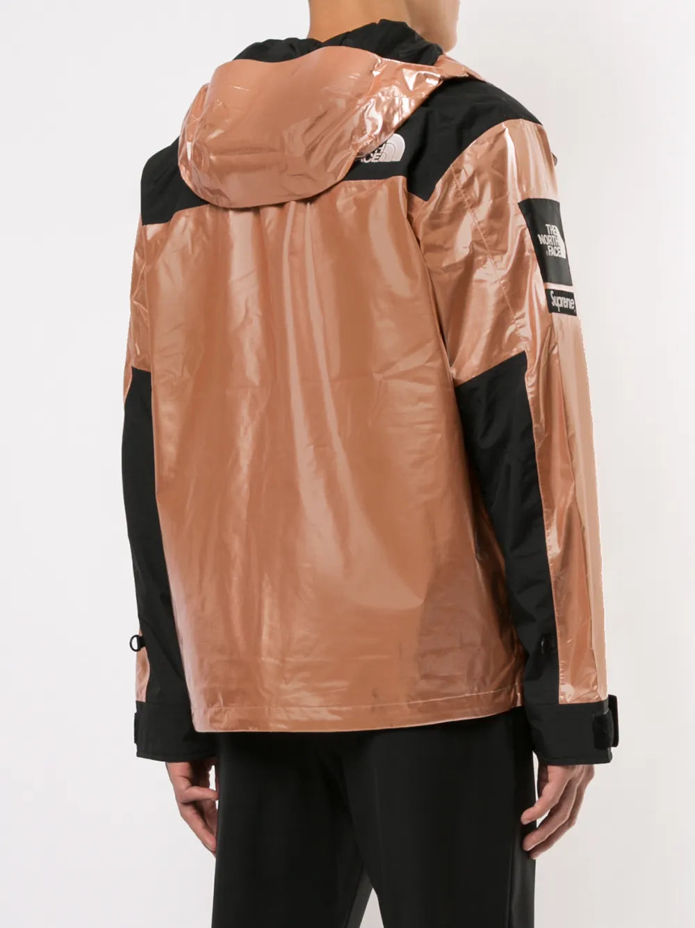 Supreme tnf metallic mountain parka - Dorado - imagen 4