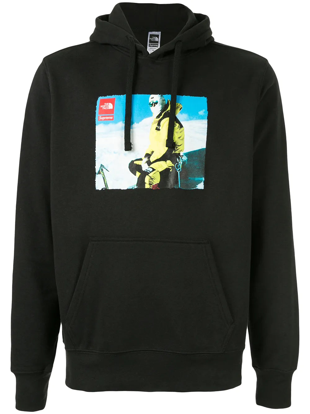 Supreme TNF photo hooded sweatshirt - Negro - imagen 1