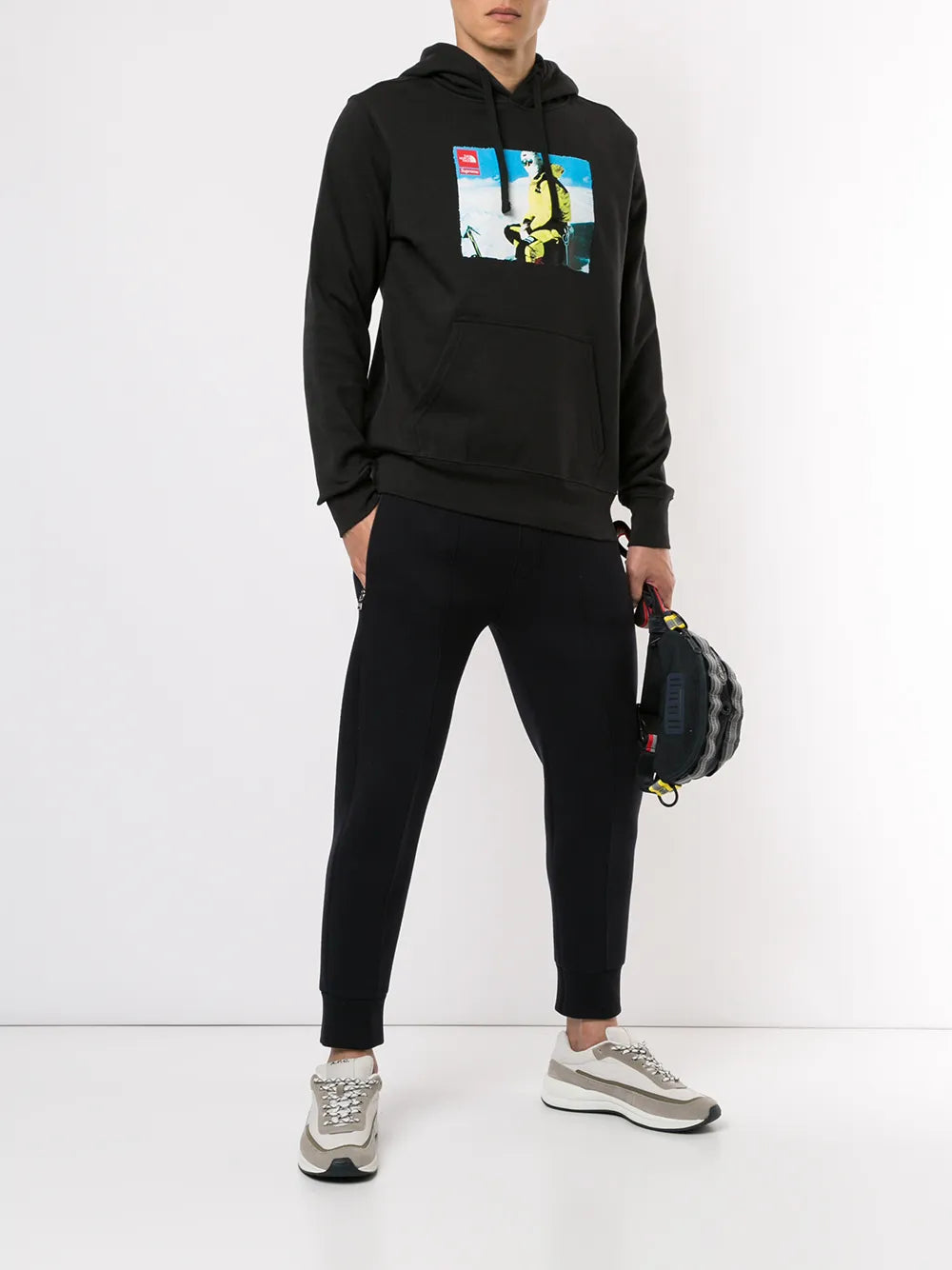 Supreme TNF photo hooded sweatshirt - Negro - imagen 2