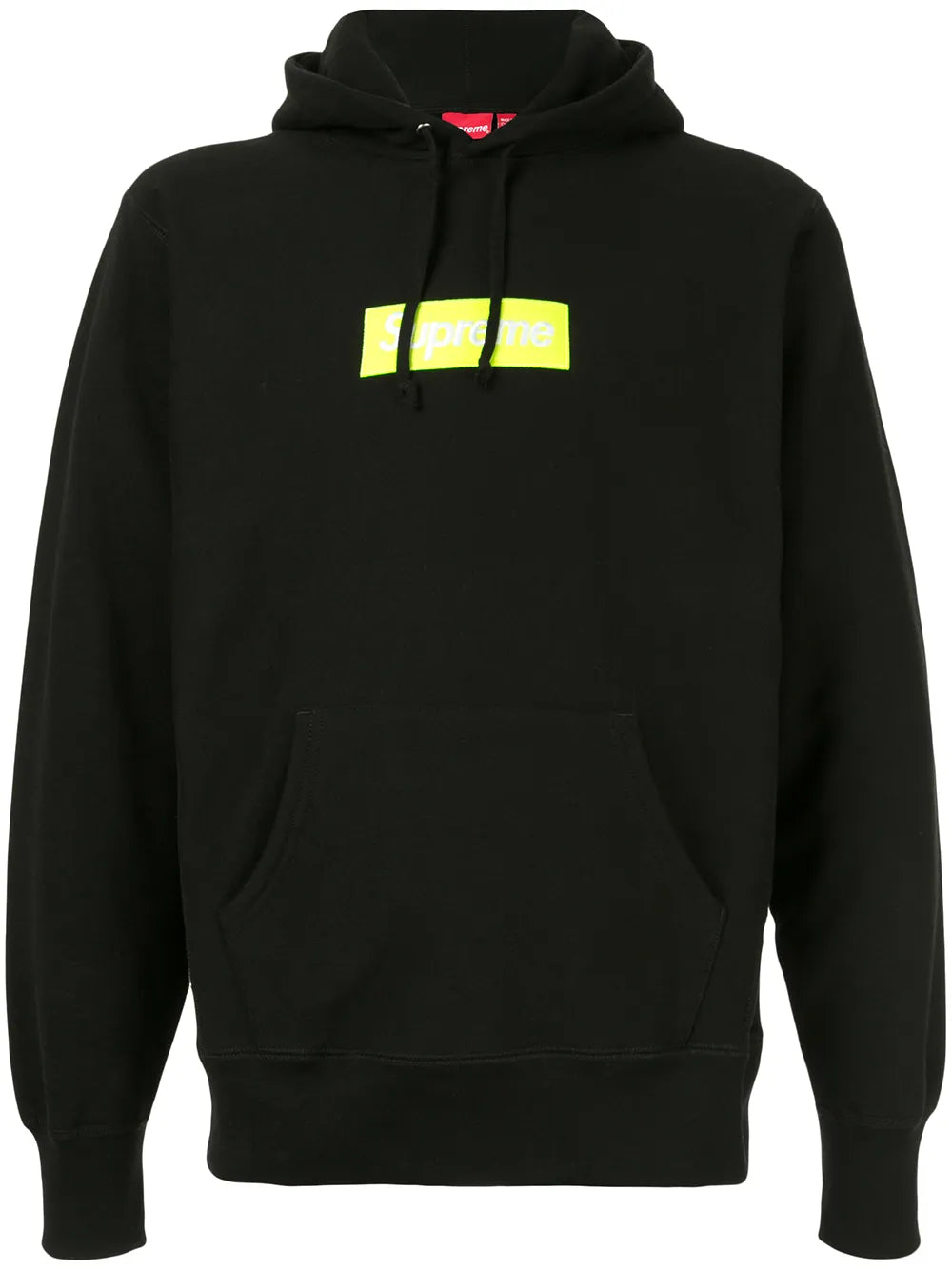 Supreme sudadera con capucha y logo - Negro - imagen 1