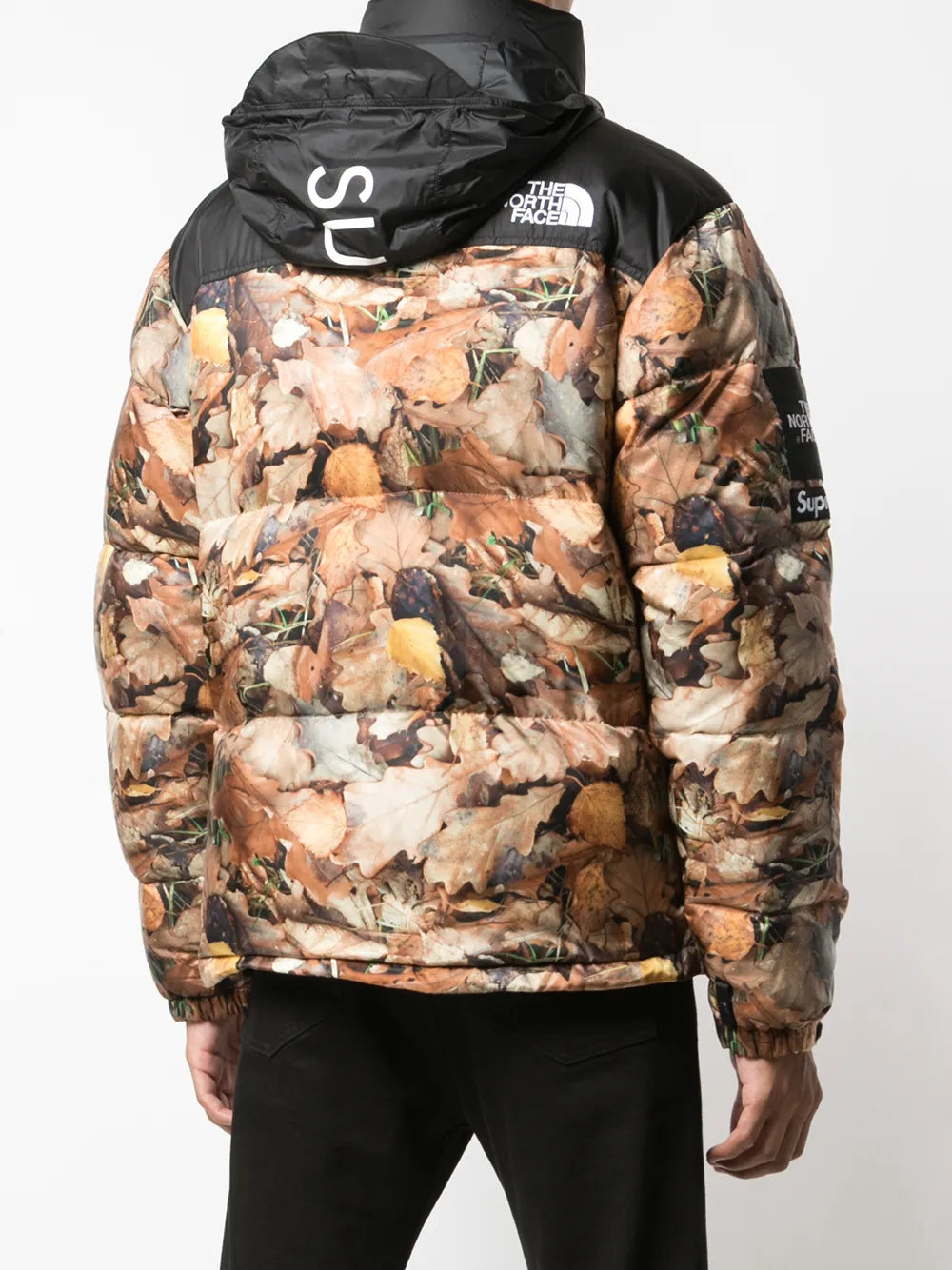 Supreme chamarra Nuptse de Supreme x The North Face - Negro - imagen 4
