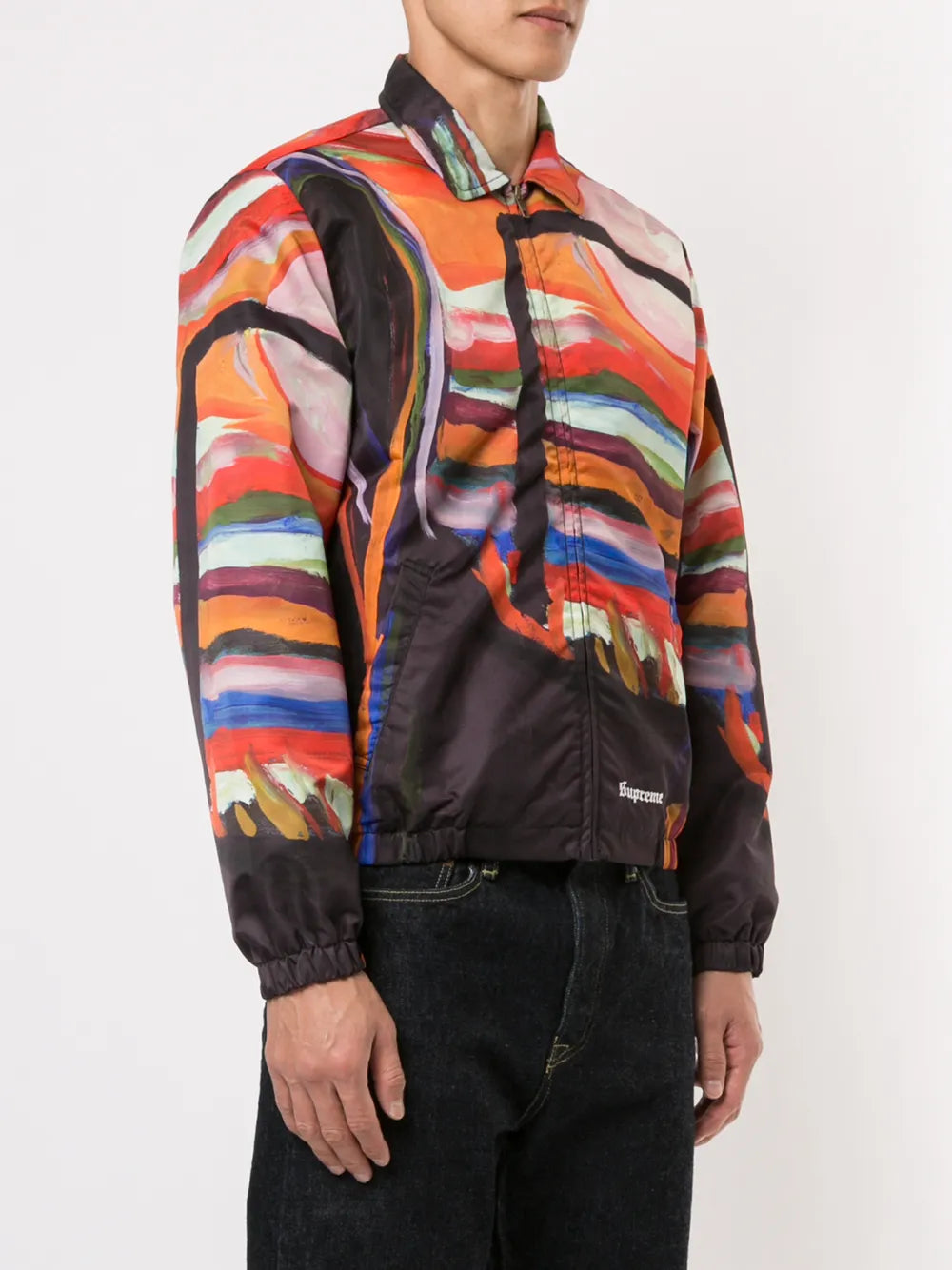 Supreme chamarra estilo worker Reaper - Naranja - imagen 3