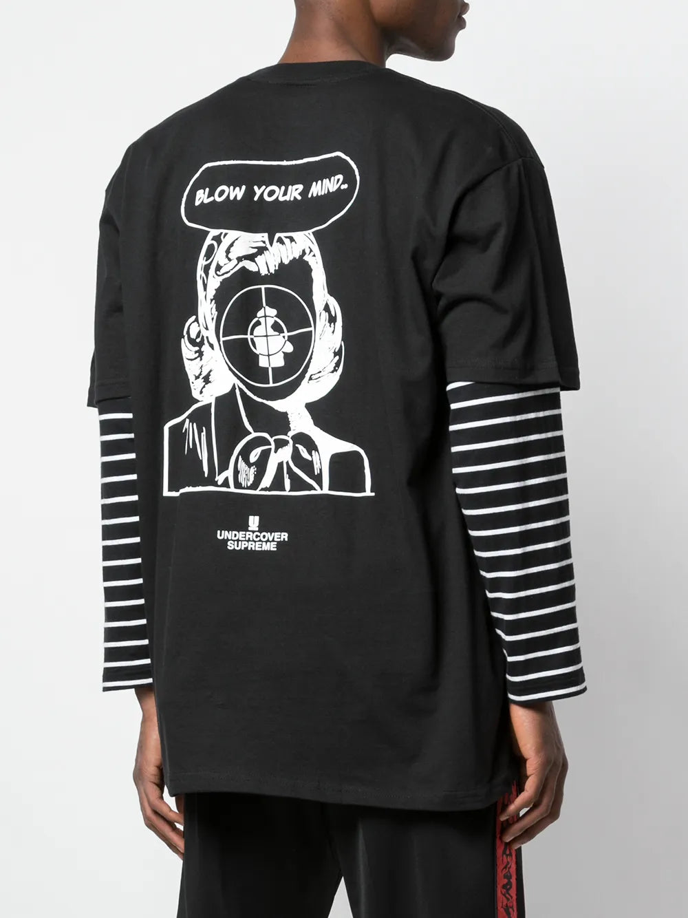 Supreme playera Public Enemy - Negro - imagen 4