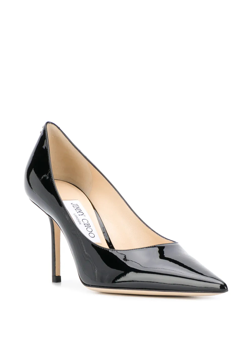 Jimmy Choo zapatillas de charol Love con tacón de 85mm