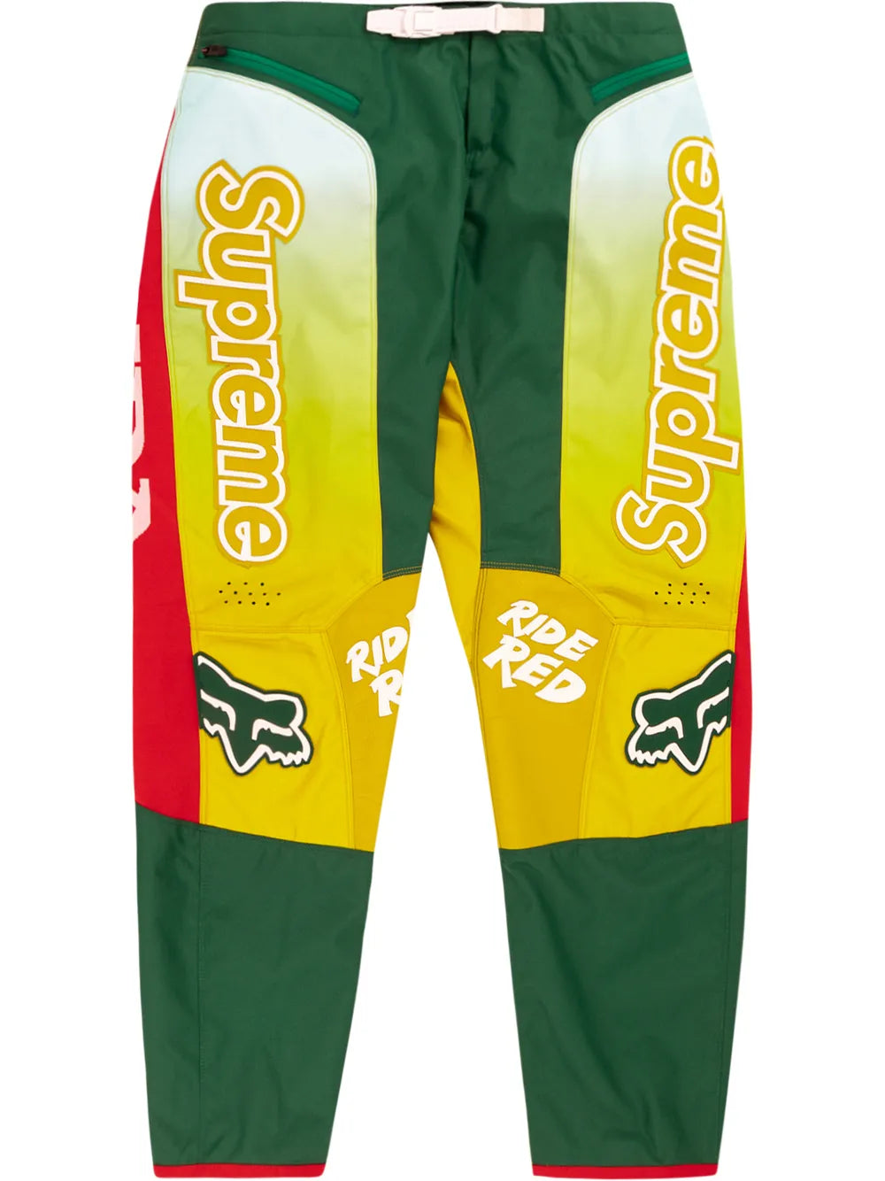 Supreme pants de supreme x Honda x Fox Racing - Amarillo - imagen 1