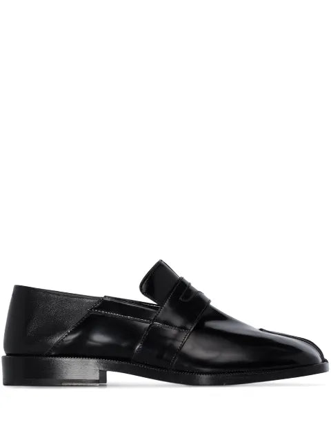Maison Margiela mocasines Tabi - Negro - vista 1