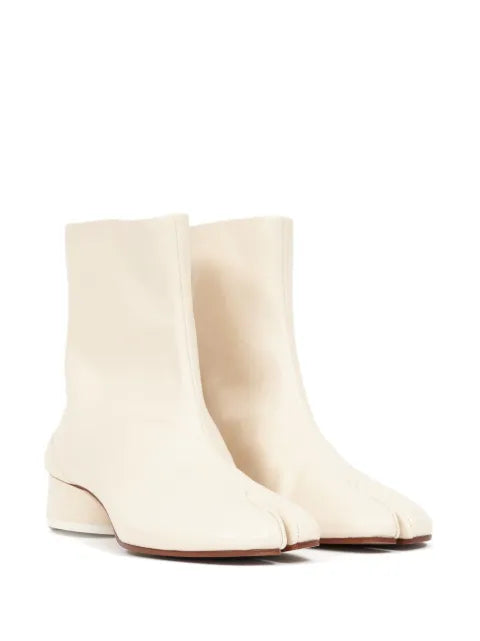 Maison Margiela botines con puntera Tabi y tacón de 30mm - Blanco - vista 2