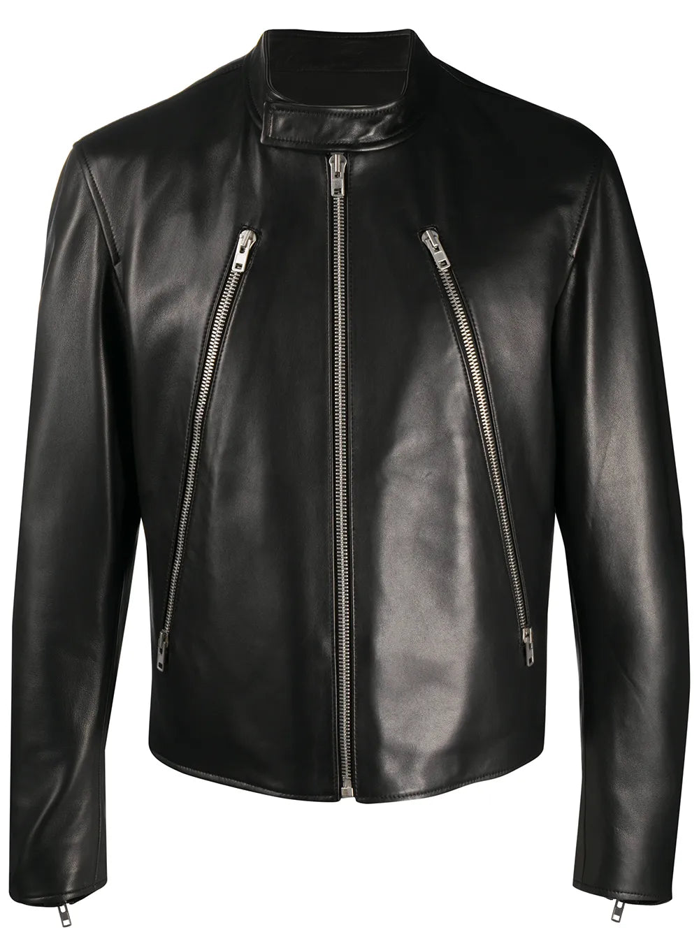 Maison Margiela chamarra con cierre - Negro - imagen 1