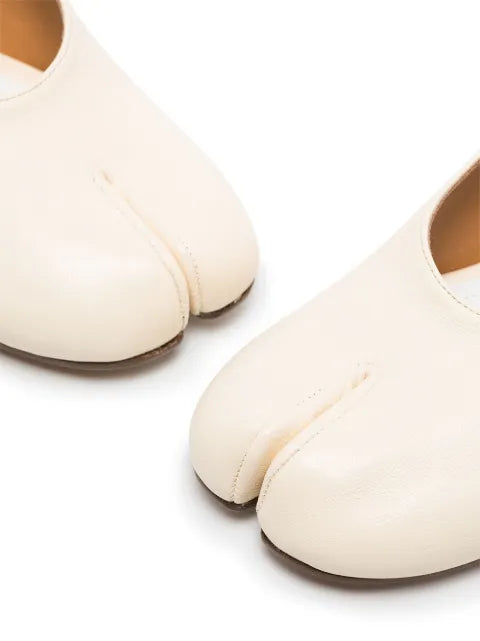 Maison Margiela zapatillas Tabi con tacón de 60mm - Blanco - vista 2