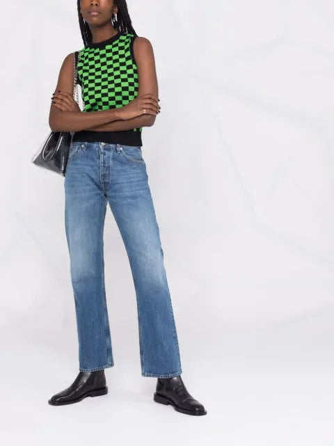 Maison Margiela jeans rectos con tiro medio - imagen 2