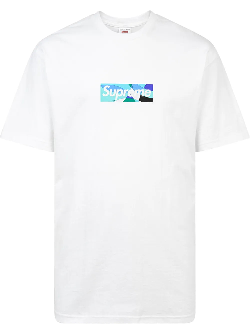 Supreme playera con logo de Supreme x Emilio Pucci - Blanco - imagen 1
