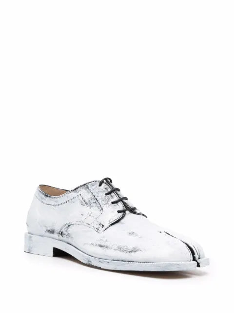 Maison Margiela zapatos derby Tabi Bianchetto - Blanco - vista 2