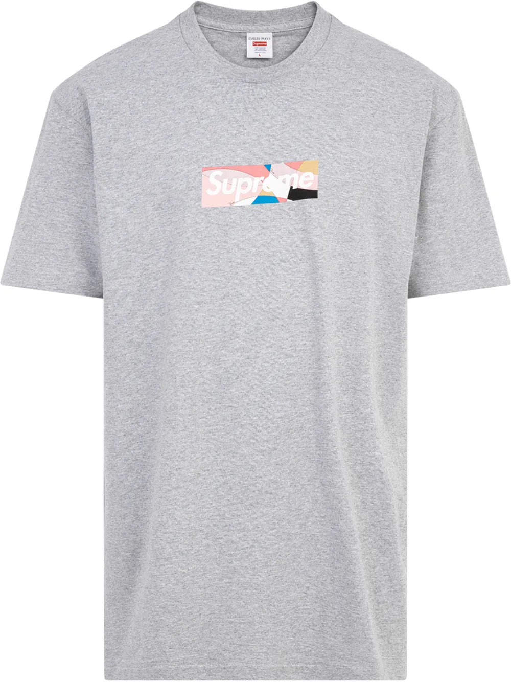 Supreme playera con logo de Supreme x Emilio Pucci - Gris - imagen 1