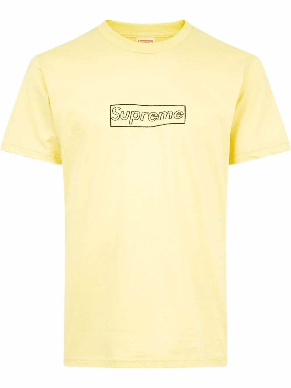Supreme playera Chalk de x Jean Paul Gaultier x KAWS - Amarillo - imagen 1