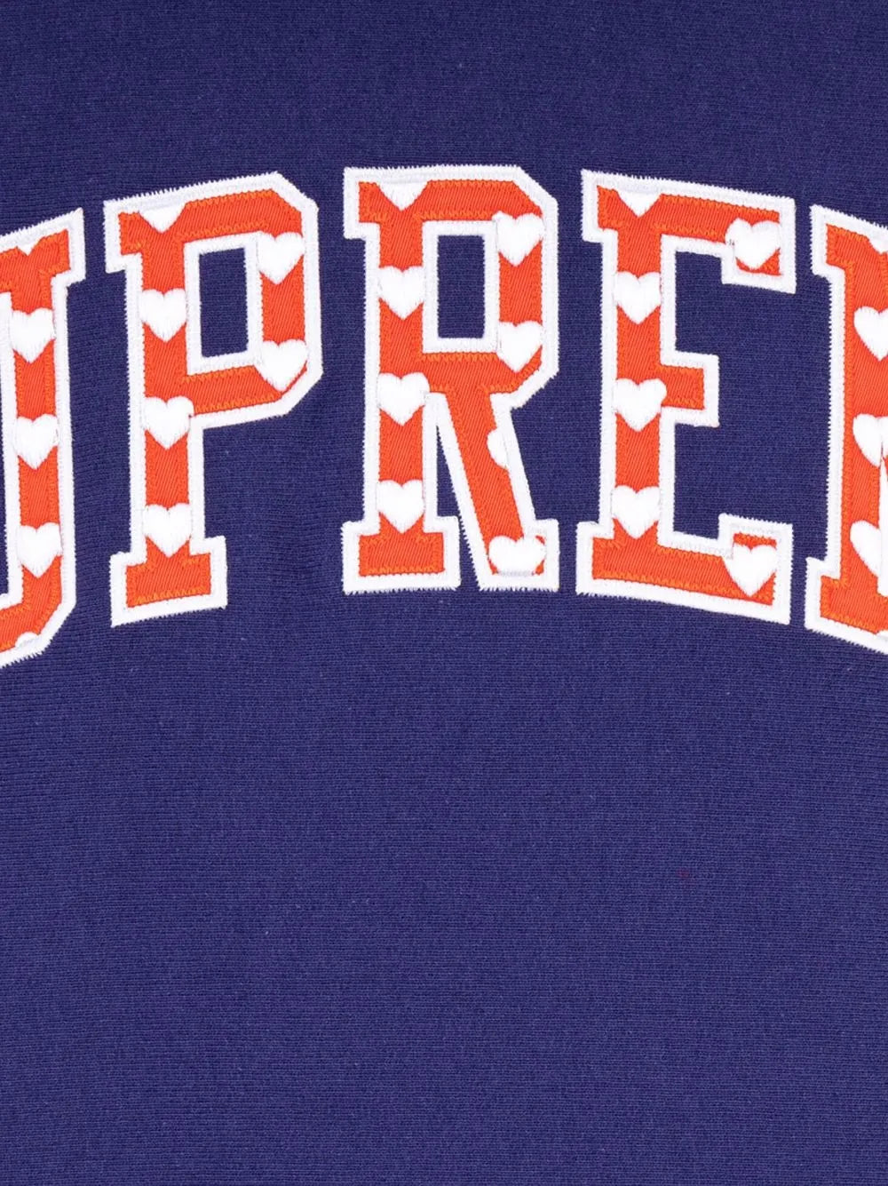 Supreme sudadera Hearts Arc - Azul - imagen 3