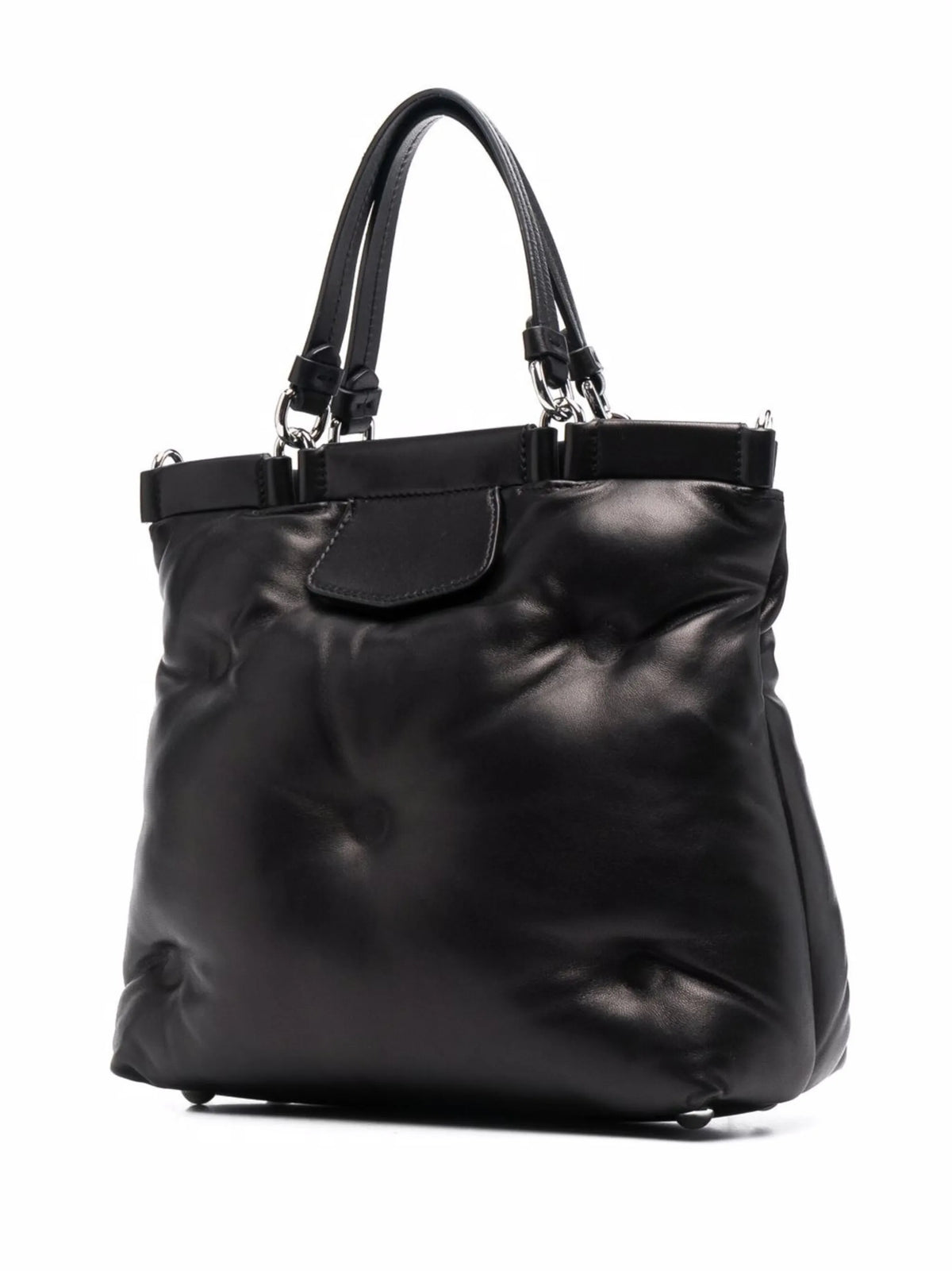 Maison Margiela tote Glam Slam pequeña - Negro - imagen 3
