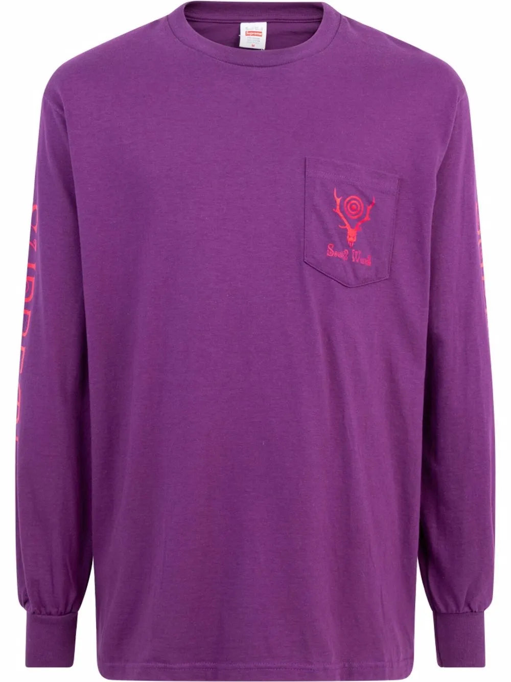 Supreme playera South2 West8 - Morado - imagen 1