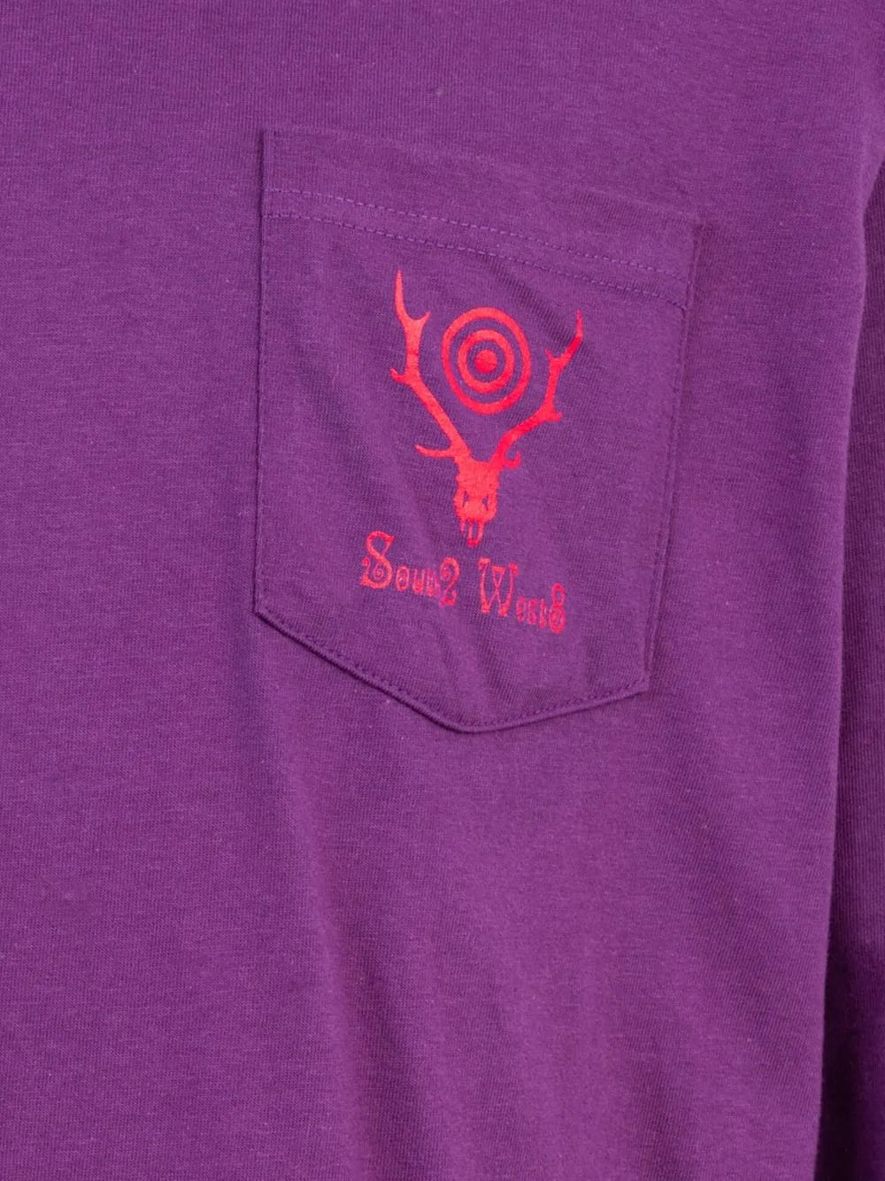 Supreme playera South2 West8 - Morado - imagen 3