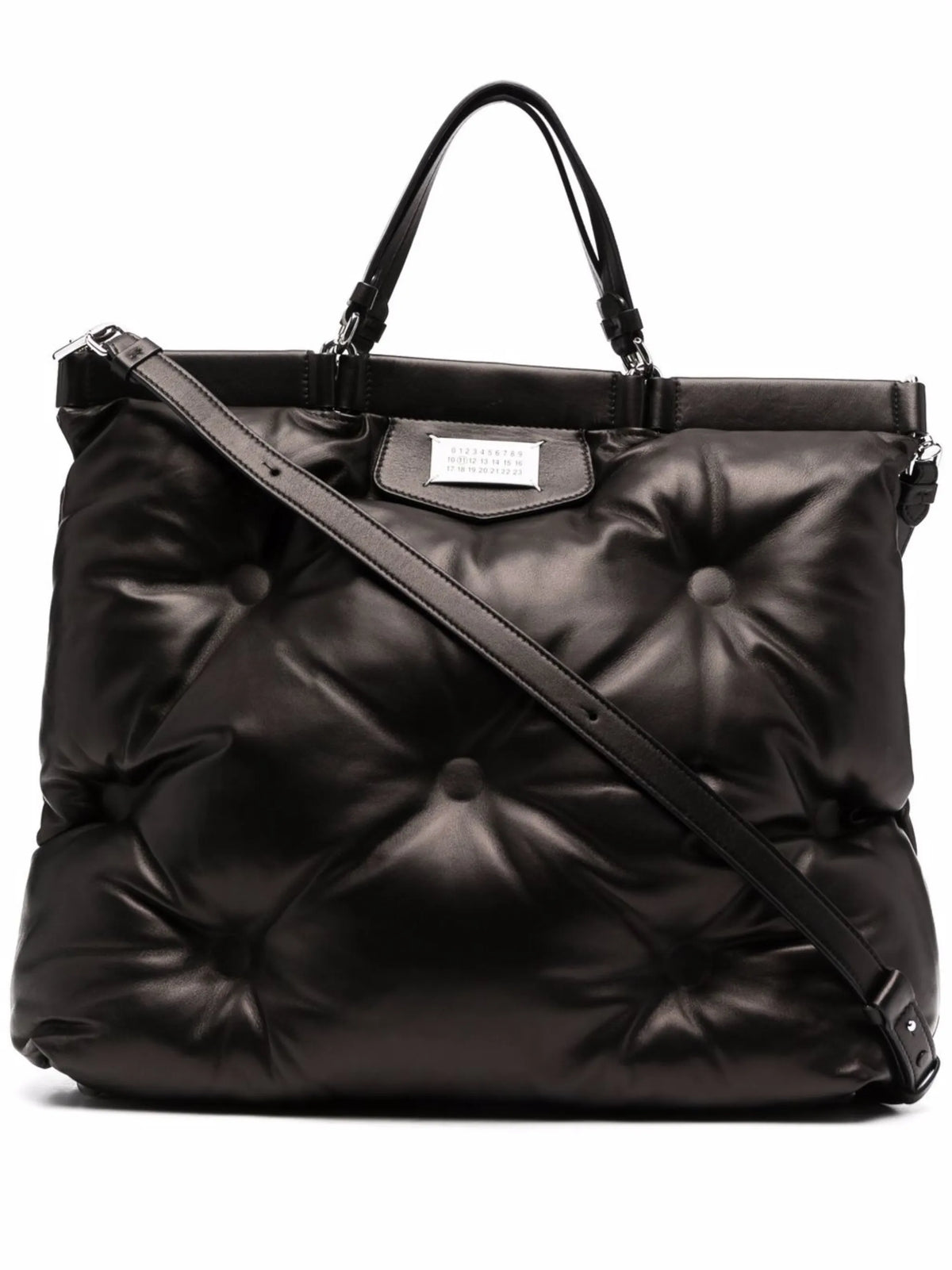 Maison Margiela tote Glam Slam grande - Negro - imagen 1