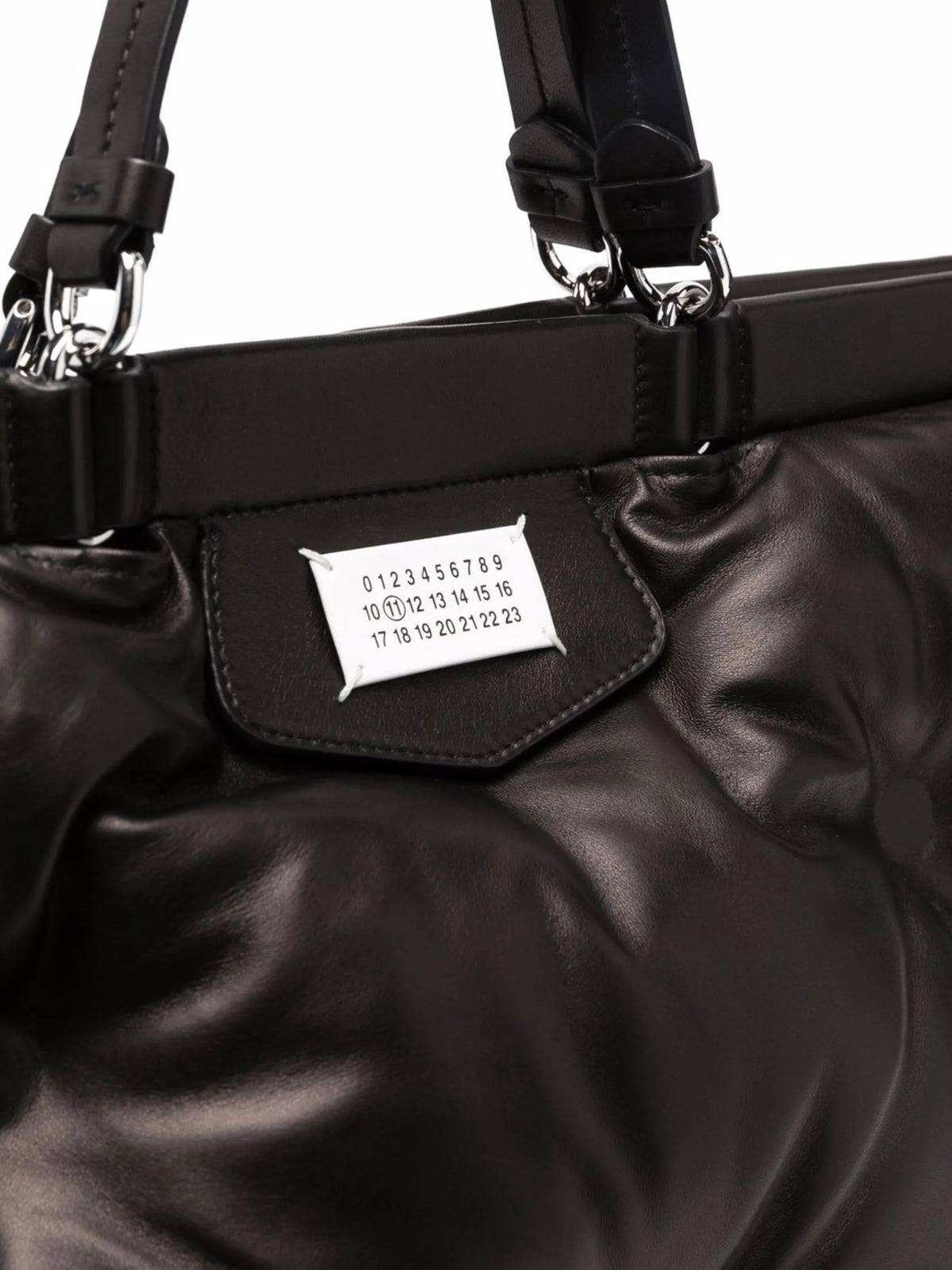 Maison Margiela tote Glam Slam grande - Negro - imagen 4