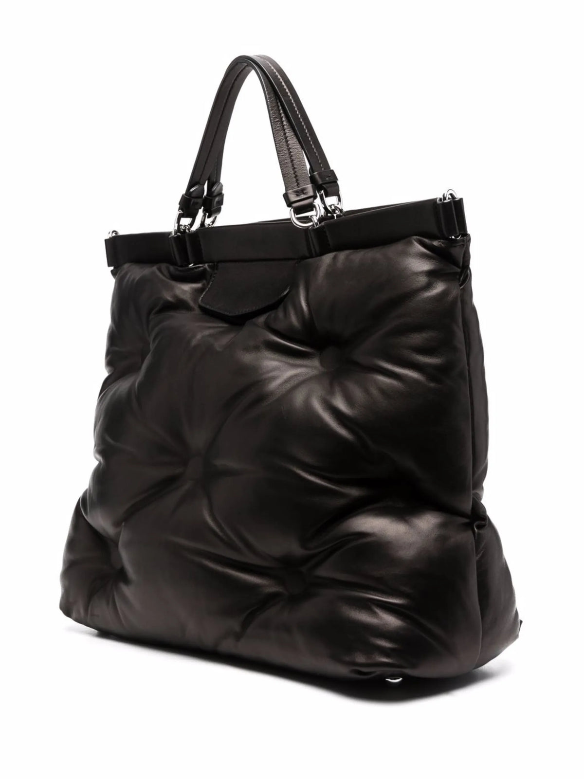 Maison Margiela tote Glam Slam grande - Negro - imagen 3