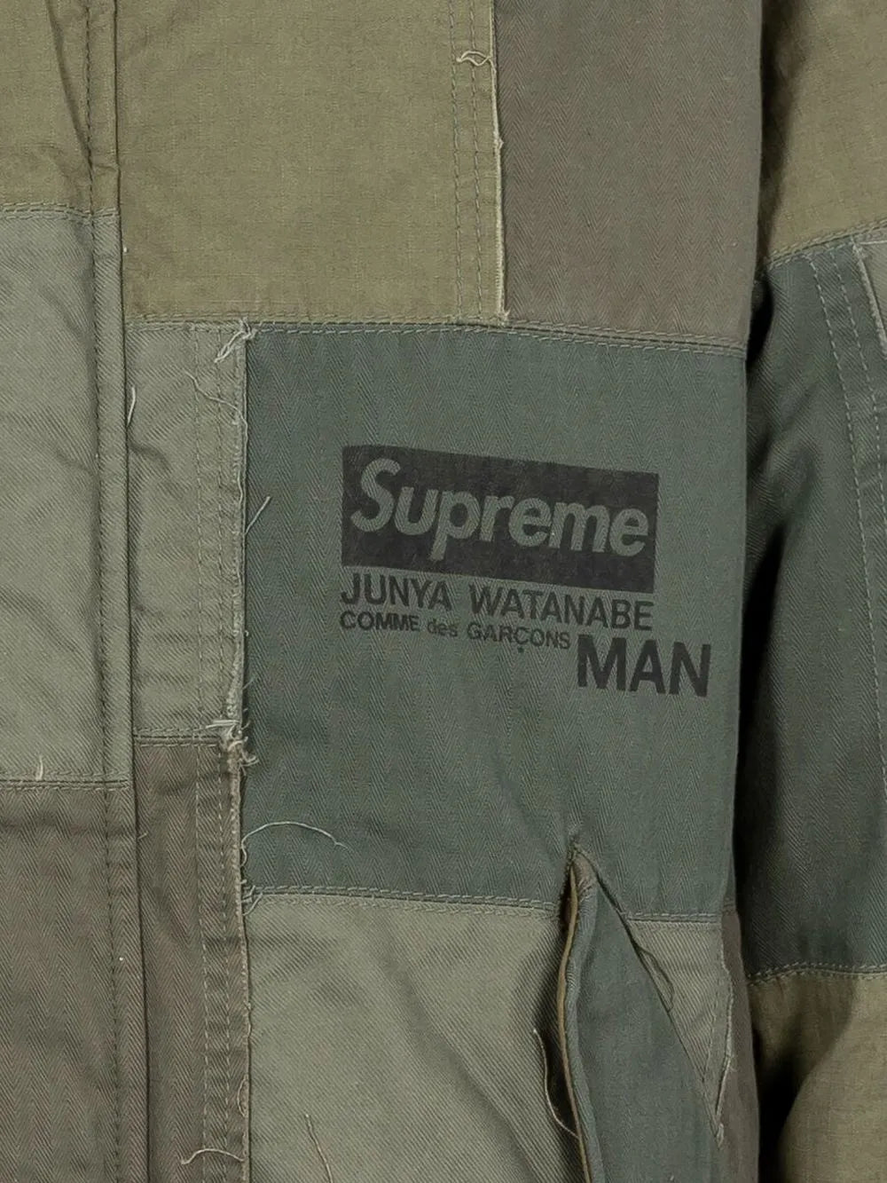 Supreme chamarra con capucha de Supreme x Junya Watanabe - Verde - imagen 3