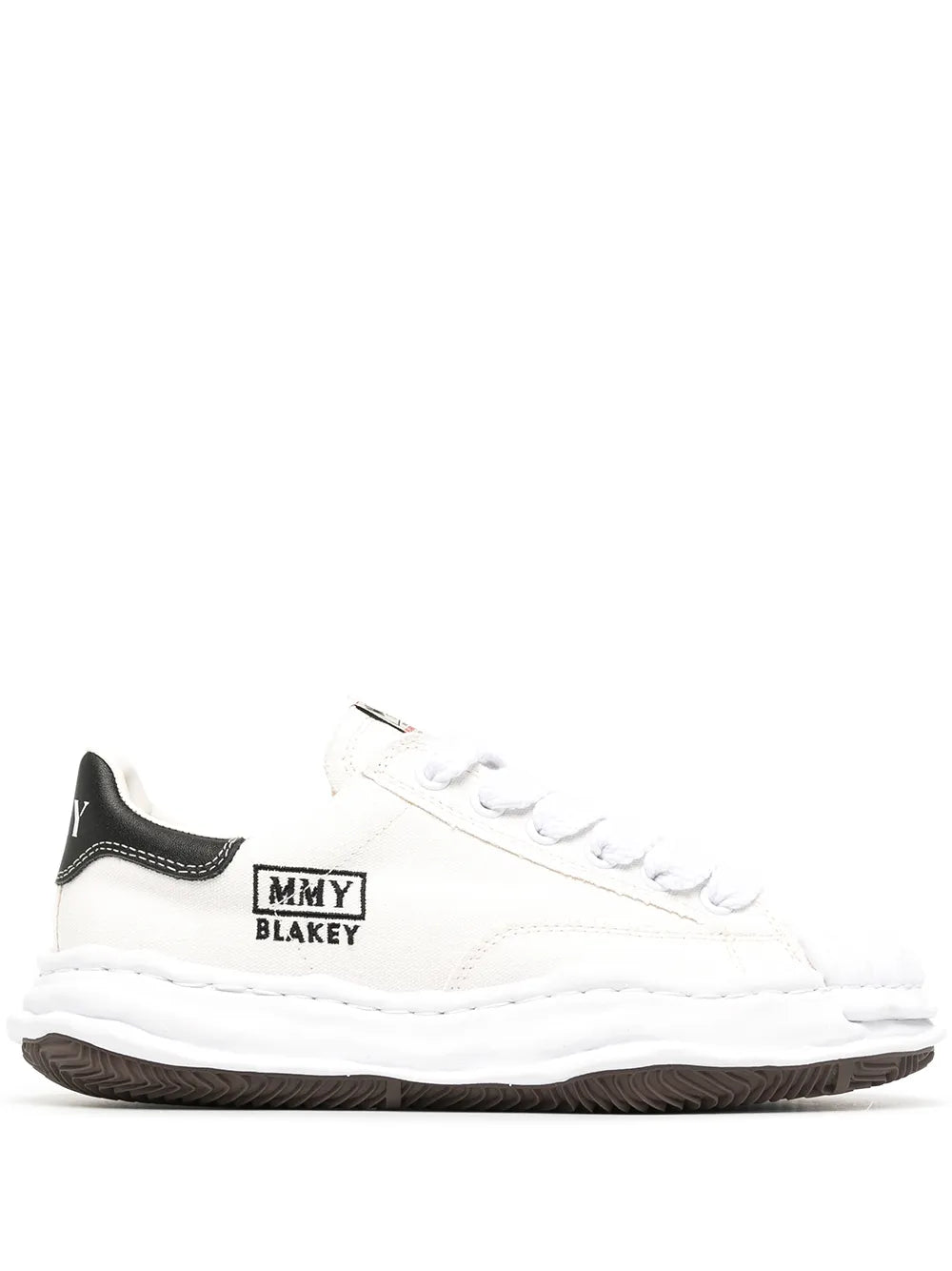 Maison MIHARA YASUHIRO tenis bajos Blakey - blanco
