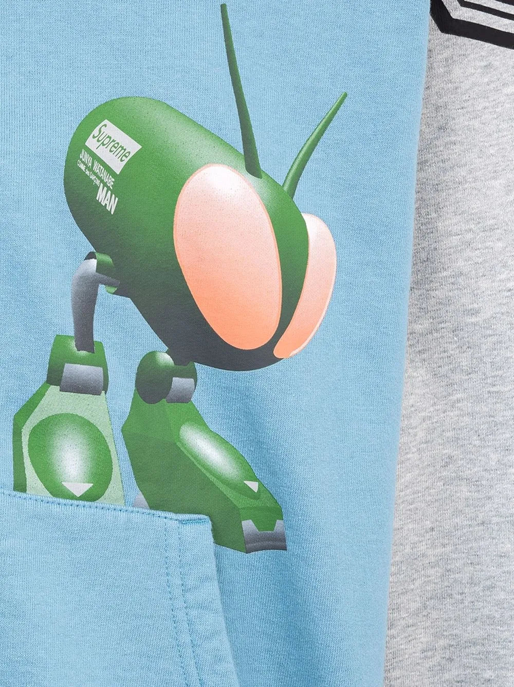 Supreme hoodie con cierre de Supreme x Junya Watanabe - Azul - imagen 3