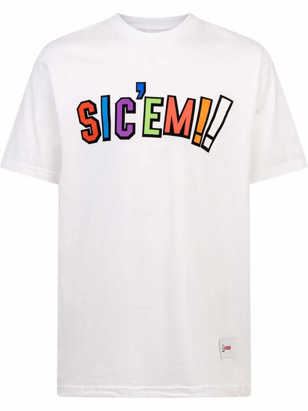 Supreme playera Sic'em! de Supreme x WTAPS - Blanco - imagen 1