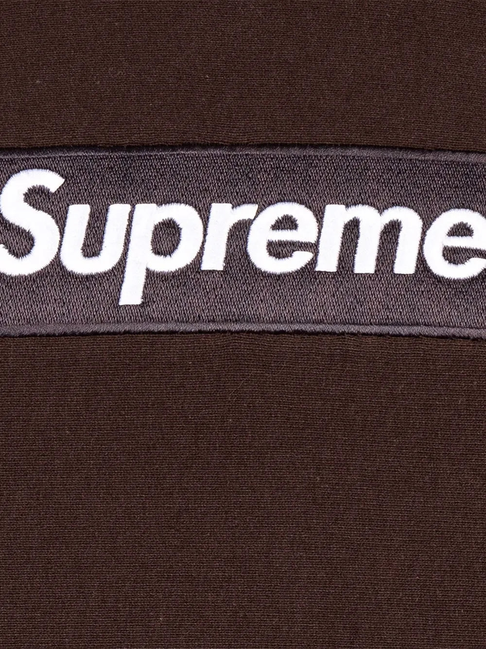 Supreme hoodie con logo estampado - Marrón - imagen 3