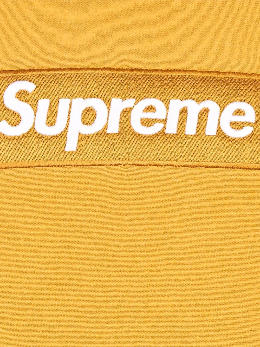 Supreme hoodie con logo estampado - Naranja - imagen 3