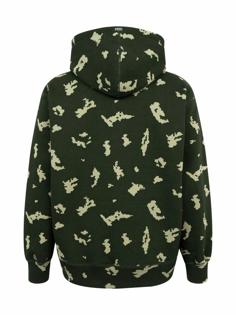 Supreme hoodie con logo estampado - Verde - imagen 2