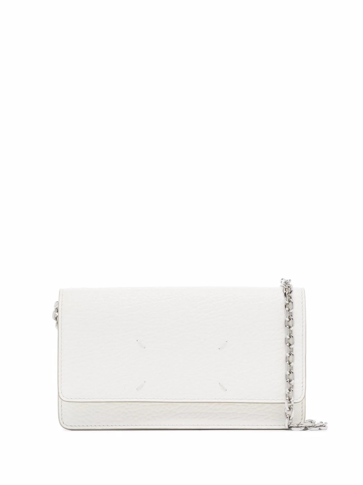 Maison Margiela bolsa de mano de piel con detalle de cuatro costuras - Blanco - imagen 1