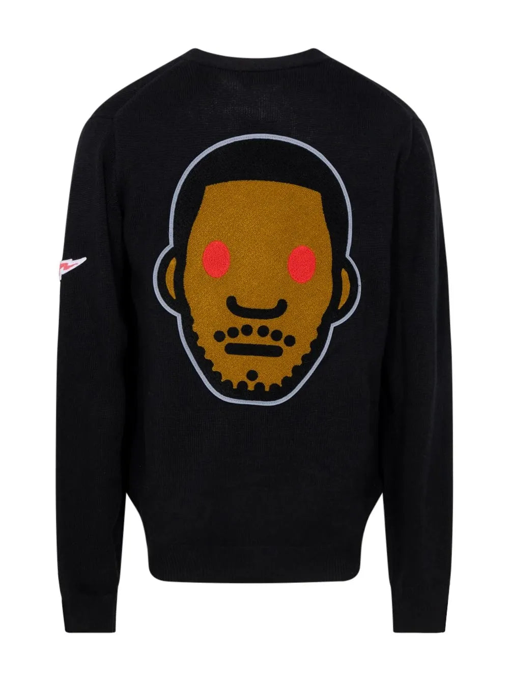 A BATHING APE® cárdigan con motivo de A BATHING APE® x Kid Cudi
