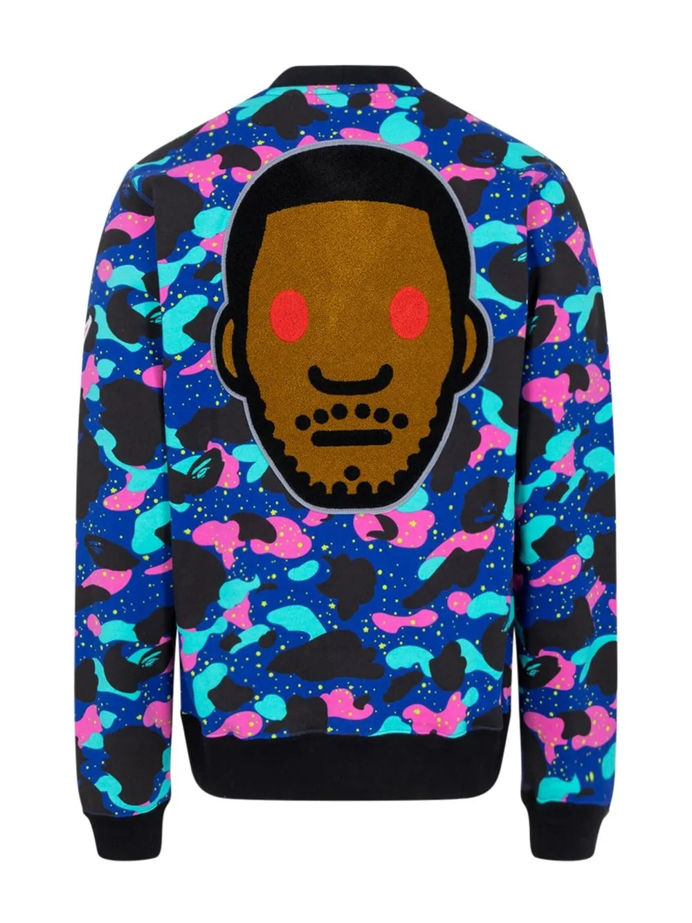 A BATHING APE® cárdigan con estampado militar