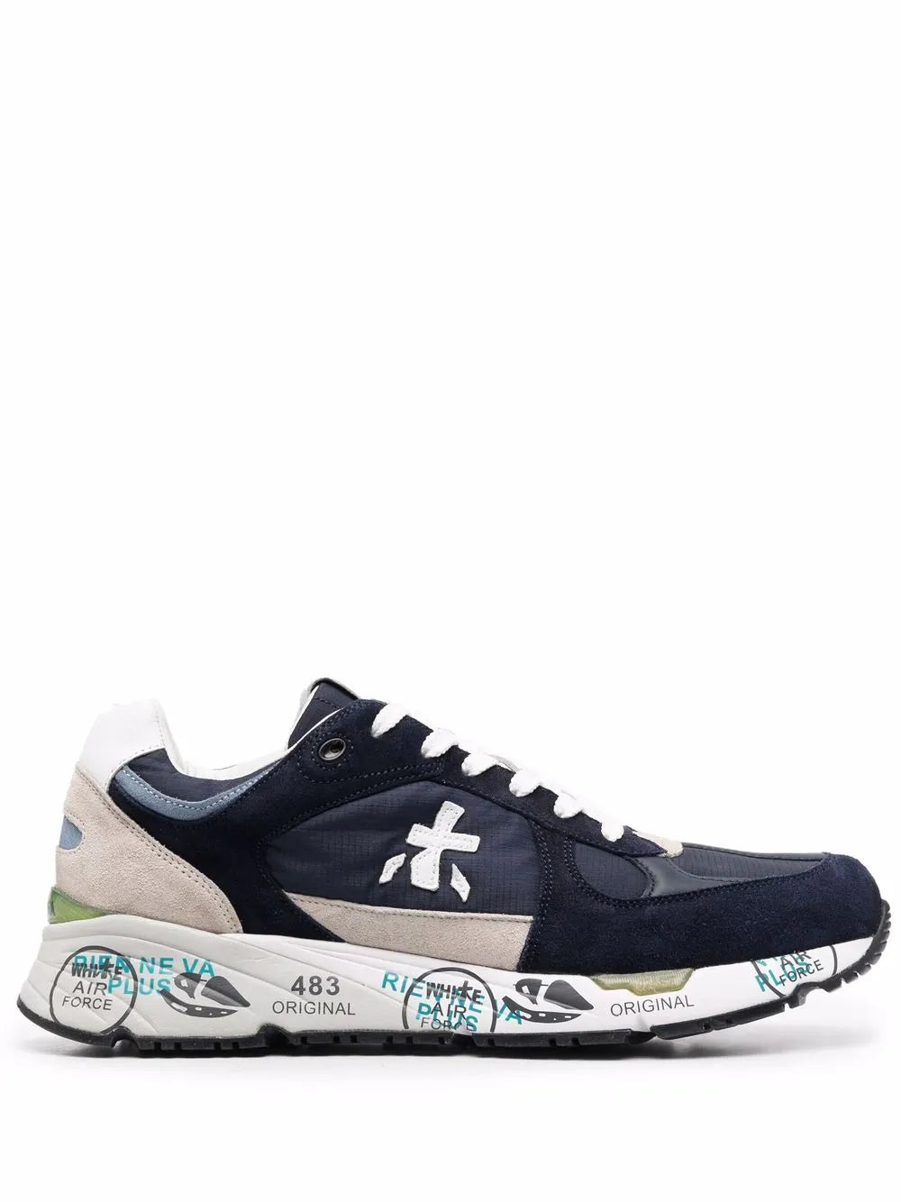 Premiata tenis Mase con paneles