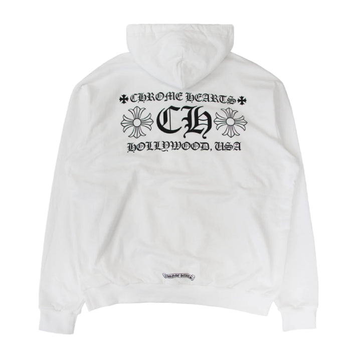 Sudadera con capucha de patchwork de Hollywood de Chrome Hearts