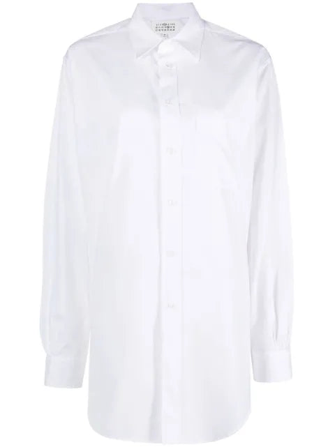 Maison Margiela camisa de popelina manga larga - imagen 1
