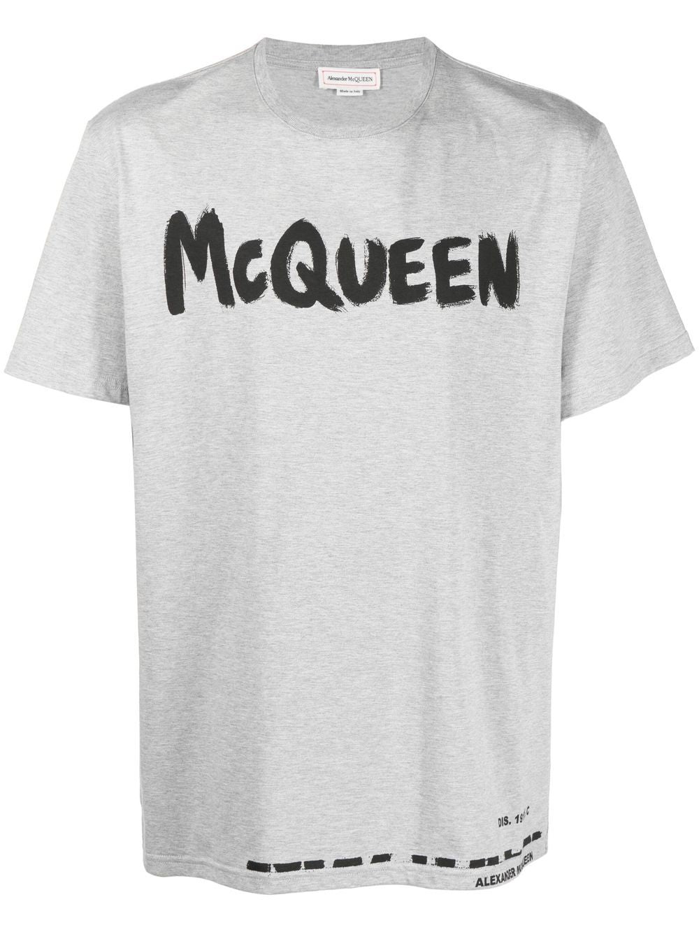 Playera Alexander McQueen con logo estampado