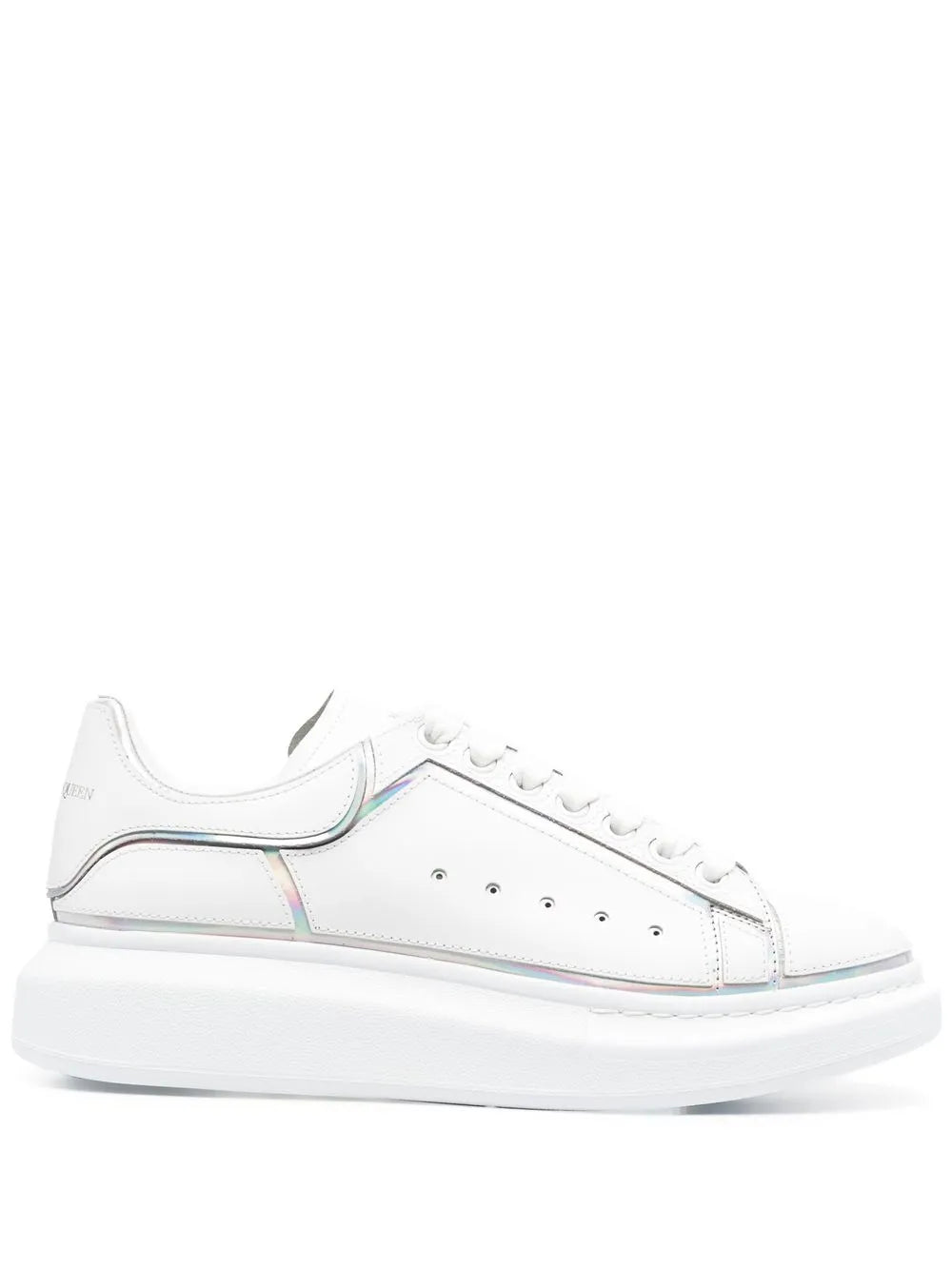 Alexander McQueen Tenis Con Ribete Tornasolado LEGIT