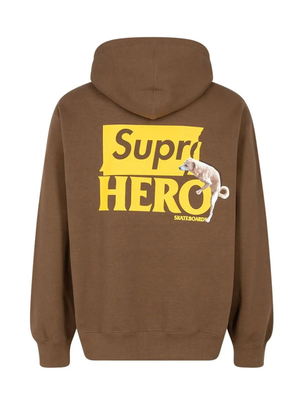 Supreme hoodie con logo de Supreme x Antihero - Marrón - imagen 2