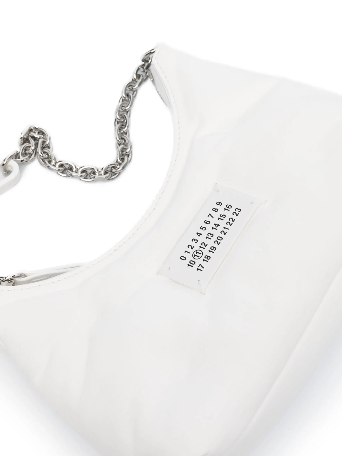 Maison Margiela bolsa de hombro Glam Slam micro - Blanco - imagen 4