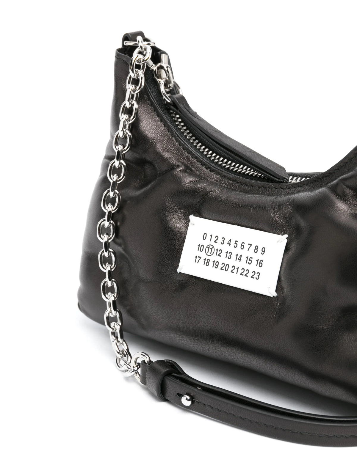Maison Margiela bolsa de hombro Glam Slam mini - Negro - imagen 4